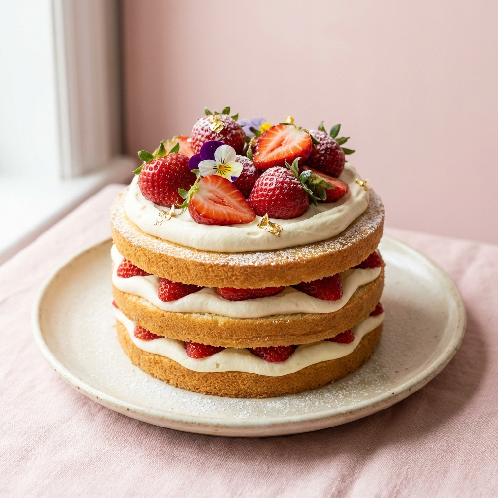 Strawberry Cake